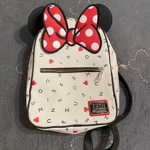 Minnie Mouse loungefly backpack